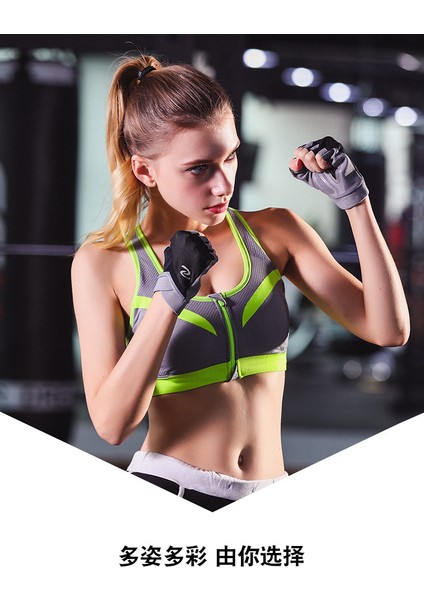 Yarım Parmak Bisiklet Eldiveni - Nefes Alabilir, Kaymaz - Parmaksız Şok Emici Eldiven, Erkek ve Kadın-Siyah(Xl) (Yurt Dışından) modelleri