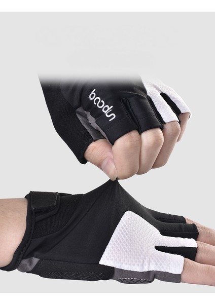 Bisiklet Eldivenleri Bisiklet Eldivenleri Dağ Kaymaz Şok Emici Ped Erkekler ve Kadınlar Için Nefes Alabilir Yarım Parmak Bisiklet Bisiklet Eldivenleri-Siyah (Xl) (Yurt Dışından) modelleri