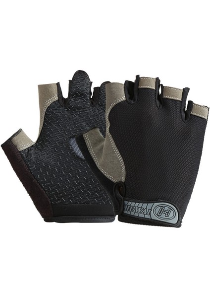 Bisiklet Eldivenleri Erkekler Kadınlar Için Bisiklet Eldivenleri, Yarım Parmak Bisiklet Eldiveni Yol Bisiklet Eldivenleri Şok Emici Dağ Bisikleti Eldivenleri-Siyah(S) (Yurt Dışından)