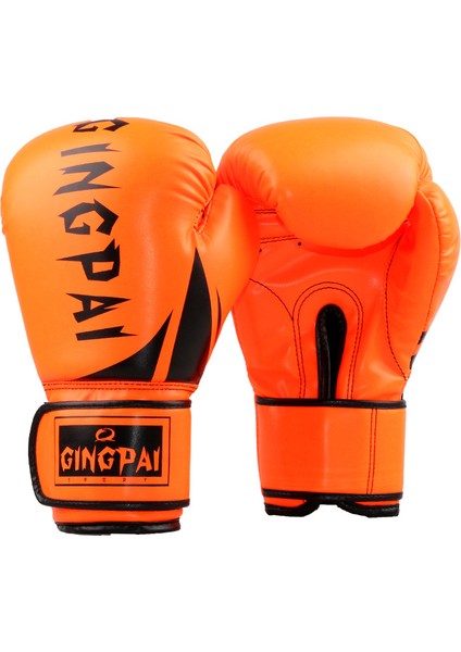 Boks, Kickboks, Karate, Muay Thai, Mma Eğitimi Için Yetişkin Boks Eldivenleri Sedefli Floresan Turuncu 10OZ (Yurt Dışından)
