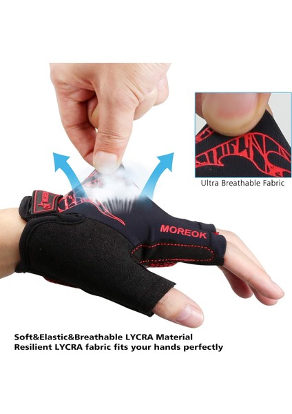 Saytay Bisiklet Eldiveni, Yarım Parmak Bisiklet Eldiveni Mtb Dh Yol Bisiklet Eldiveni Jel Pedi Şok Emici Kaymaz Nefes Alabilir Motosiklet Dağ Bisikleti Eldiveni Unisex Kadın (Kırmı (Yurt Dışından) fırsatları