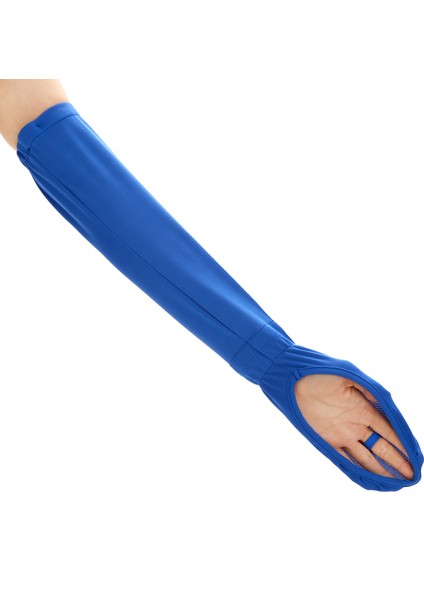 Buz Kollu Eldiven Erkek ve Kadın Yaz Sürüş Sporları Güneş Koruyucu Kollu Gevşek Nefes Alabilen Kol Koruyucuları Uv Dış Mekan Buz Kılıfı Ayarı, Koyu Mavi (Yurt Dışından)