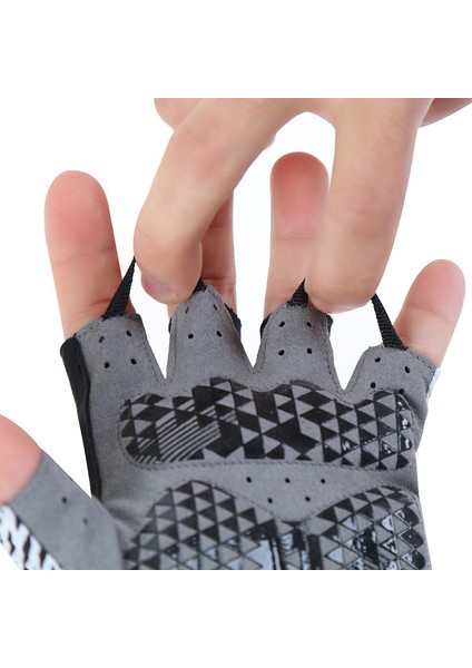 Ince Yarım Parmak Bisiklet Bisiklet Eldivenleri Darbeye Dayanıklı Bisiklet Nefes Kaymaz Esnek Dağ Spor Eldivenleri Erkekler Kadınlar Için-Beyaz (Xl) (Yurt Dışından) fiyatları