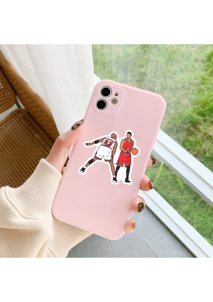 Nba-Klasik Aksiyon Çıkartmaları, 50'li Set, Suya Dayanıklı ve Uv'ye Dayanıklı, Tüm Cihazlarınız Için Harika (Yurt Dışından) fırsatları