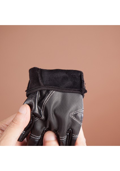 Erkekler ve Kadınlar Için Bisiklet Eldivenleri - Spor Çalışma Bisikleti Için Dokunmatik Ekranlı Termal Eldiven Kaymaz Golf Mavisi(Xl) (Yurt Dışından)