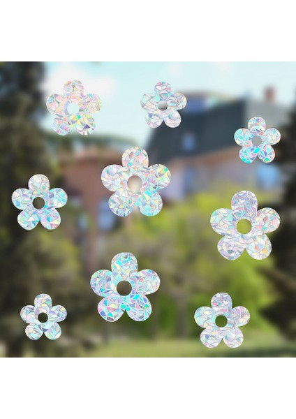 Çarpışma Önleyici Pencere Uyarısı Kuş Çıkartmaları Siluetleri Cam Kapı Koruması ve Kuşları Kaydetme, Şeffaf (9 Siluet) (Yurt Dışından) modelleri