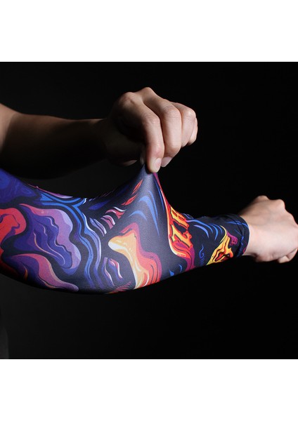 Uv Güneş Koruma Kol Kollu-1 Çift Erkekler Veya Kadınlar Için Soğutma Atletik Spor Kol Basketbol Golf Koşu Futbol Bisiklete BINME-GK86030 (Yurt Dışından) modelleri