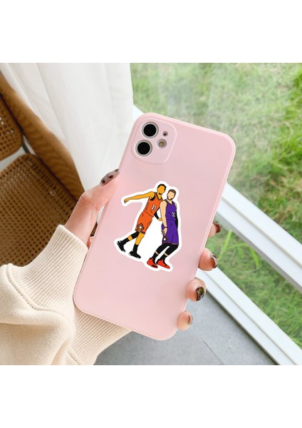 Karikatür Basketbol Oyuncusu Logo Çıkartmaları, 50'li Set, Suya Dayanıklı ve Uv Dirençli, Tüm Aletleriniz Için Mükemmel (Yurt Dışından) fırsatları
