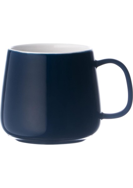 Parlak Seramik Kahve Kupa, Ofis ve Ev Için Mark Bardak, 13OZ, Bulaşık Makinesine ve Mikrodalgaya Uygun Çay Kahve Fincanı, 1 Paket (Kraliyet Mavisi) (Yurt Dışından)