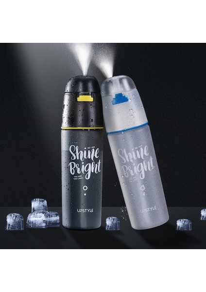 Sprey Su Bardağı Kişilik Yaratıcı Trend Anti-Sonbahar Spor Çocuk Saman Su Isıtıcısı Yaz Çok Fonksiyonlu Yeşil 600ML (Yurt Dışından)