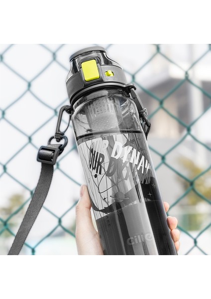 920ML Büyük Kapasiteli Su Saplı Şişe Kordon Açık Alan Sporları Koşu Tırmanma Spor Salonu Eğitimi Plastik Spor Şişeleri (Yurt Dışından) modelleri