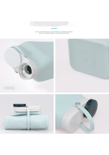 Katlanabilir Su Şişesi Bpa Içermez - Üçlü Sızdırmazlık Hafif 20OZ (Yeşil) ile Seyahat Spor Şişeleri Için Katlanabilir Su Şişesi (Yurt Dışından) fırsatları