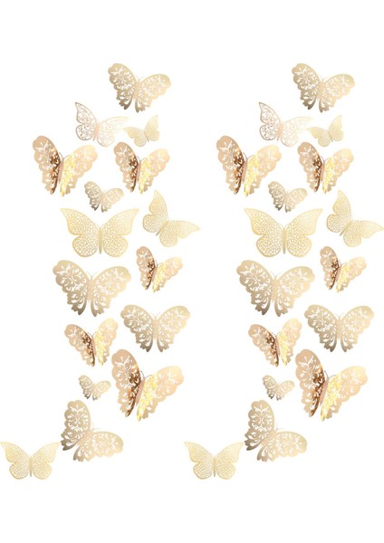 72 Parça 3D Kelebek Duvar Çıkartmaları Etiket Duvar Çıkartması Dekor Sanat Dekoratif Etiket Oda Ev Kreş Sınıf Ofisler Çocuklar Kız Erkek Yatak Odası Oturma Odası Dekoru Için 3 Boyu (Yurt Dışından) fiyatları