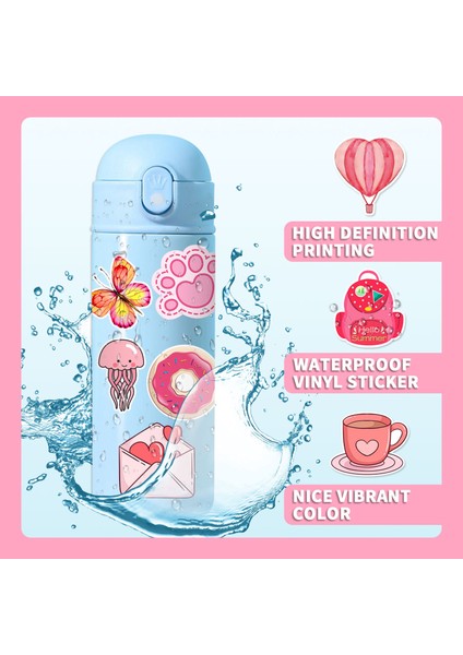 Pembe Sevgili Aşk Çıkartmalarını Itiraf Ediyor, 50'li Set, Suya Dayanıklı ve Uv'ye Dayanıklı, Tüm Aletleriniz Için Harika (Yurt Dışından) fırsatları