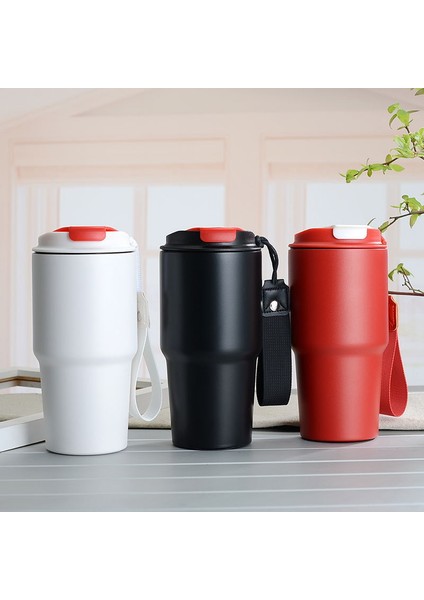 Çift Katmanlı Büyük Kapasiteli Araba Kupa Tatil Hediyesi Paslanmaz Çelik Kahve Kupa, 590 ml (Yurt Dışından) modelleri