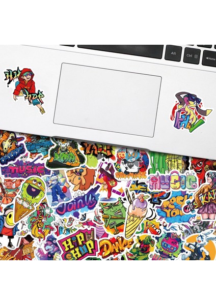 Sokak Graffiti Kişilik Yaratıcılık Çıkartmaları, 50'li Set, Suya Dayanıklı ve Uv'ye Dayanıklı, Tüm Aletleriniz Için Harika (Yurt Dışından) fiyatları