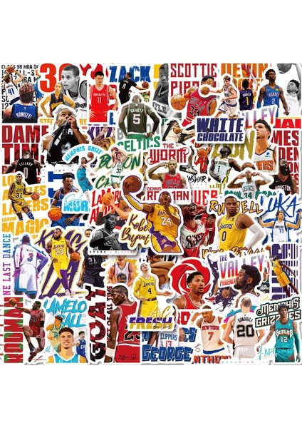 Karikatür Basketbol Oyuncusu Logo Çıkartmaları, 50'li Set, Suya Dayanıklı ve Uv Dirençli, Tüm Aletleriniz Için Mükemmel (Yurt Dışından) fiyatları