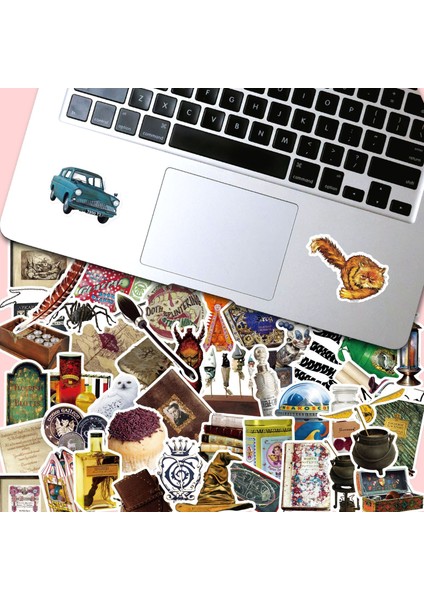 Harry Potter Suluboya Vinil Çıkartmalar, 50'li Set, Suya Dayanıklı ve Uv Dirençli, Tüm Aletleriniz Için Harika, Sihirli Değnek Bavul Guita (Yurt Dışından) fiyatları