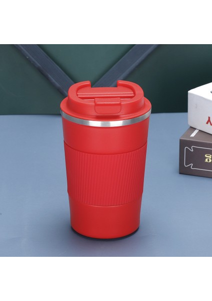 Kahve Yalıtım Fincan Paslanmaz Çelik Vakum Bardak Hediye Fincan Açık Taşınabilir Kullanışlı Araba Iş Su Bardağı, 510 ml (Yurt Dışından)