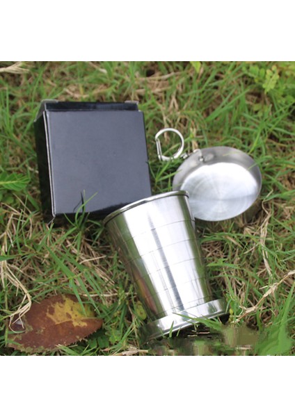 Katlanabilir Bardak Açık Shot Cam Anahtarlık Kamp Katlanır Metal Bardak | Katlanabilir Bardaklar Içme Teleskopik Taşınabilir Shot Bardağı, Premium Istiflenebilir Metal Katlanabilir (Yurt Dışından) fiyatları