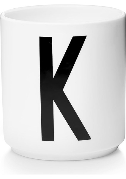 Mektup Kahve Fincanı/mektup Kupa Basit Tarzı (K Harfi) (Yurt Dışından)