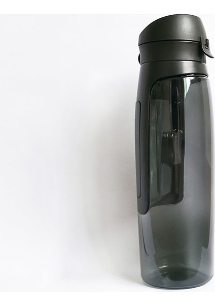 750ML Taşınabilir Büyük Kapasiteli Açık Spor Alanı Su Bardağı Siyah 750ML (Yurt Dışından)