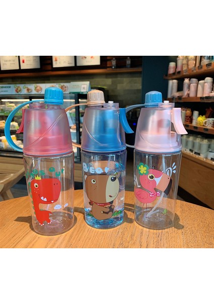 Yeni Yaratıcı Sprey Bardağı Açık Taşınabilir Spor Su Bardağı Soğutma Yaz Çocuk Taşınabilir Plastik Sprey Su Bardağı Yeşil 600ML Renk Kutusu (Yurt Dışından) fiyatları