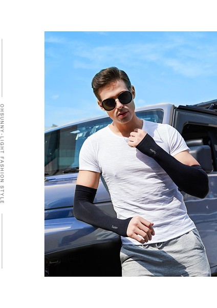 Güneşten Korunma Kol Kolluları Güneş Kollukları Erkek Kadın Gençler Futbol, Golf, Voleybol 2 Çift 【parmak Seti】ten Rengi (Yurt Dışından) modelleri