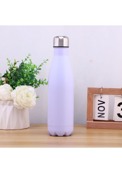 304 Paslanmaz Çelik Kola Şişesi Büyük Kapasiteli Açık Termos Spor Pot Bowling Bardağı 11 500 ml (Yurt Dışından)