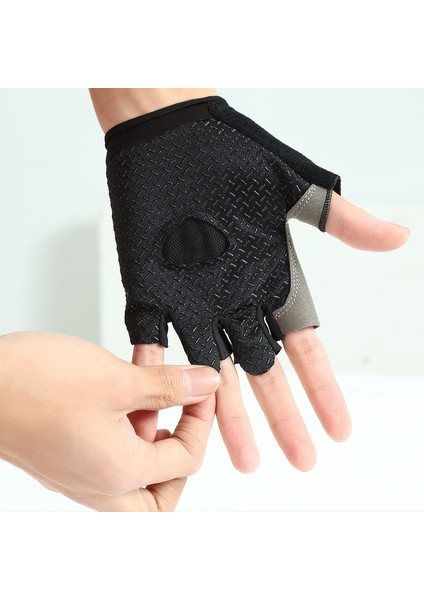 Bisiklet Eldivenleri Erkekler Kadınlar Için Bisiklet Eldivenleri, Yarım Parmak Bisiklet Eldiveni Yol Bisiklet Eldivenleri Şok Emici Dağ Bisikleti Eldivenleri-Kırmızı (M) (Yurt Dışından) modelleri