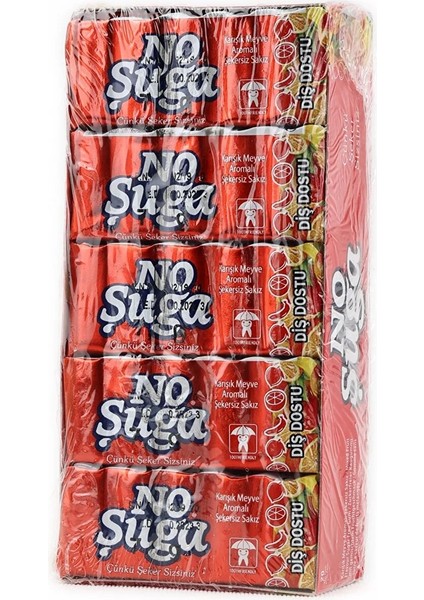 5 Li Sakız Karışık Meyveli x 20 Adet