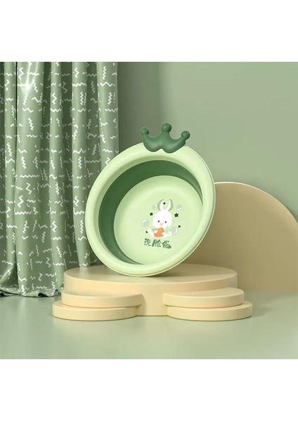 Cicibears Bebek Katlanır Lavabo - Yeşil (Yurt Dışından)