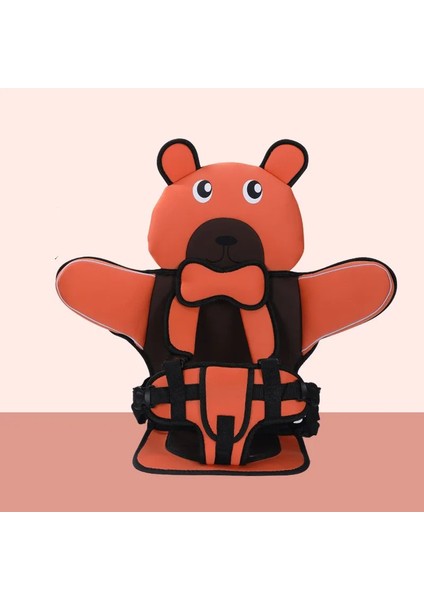 Cicibears Ayarlanabilir Bebek Oto Koltuğu - Kırmızı (Yurt Dışından)