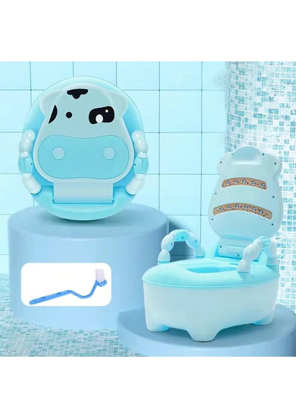 Cicibears Bebek Lazımlık Çocuk Tuvalet Eğitimi - Mavi (Yurt Dışından)