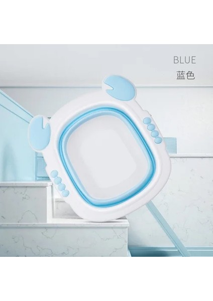 Cicibears Katlanabilir Portatif Çocuk Lavabosu - Mavi (Yurt Dışından)