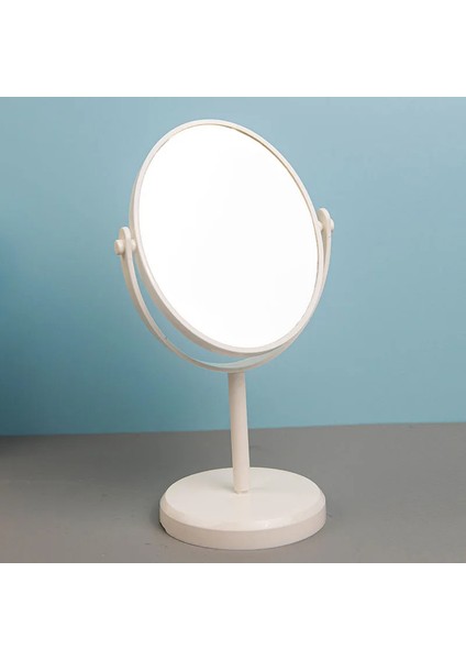 Cicibears Masaüstü Çift Taraflı Ayna - Beyaz (Yurt Dışından)