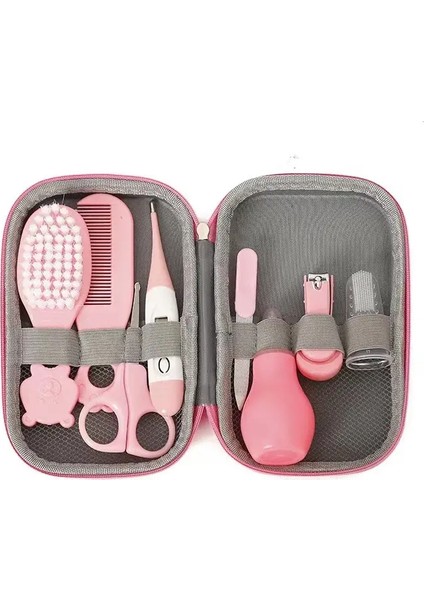 Cicibears 8'li Çocuk Saç Tırnak Bakım Seti - Pembe (Yurt Dışından)