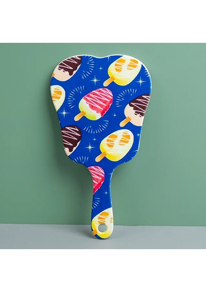 Cicibears Popsicle Desenli El Aynası - Mavi (Yurt Dışından)