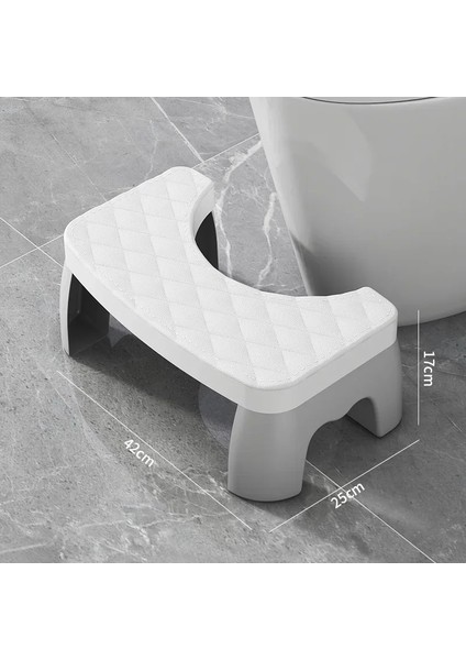 Çocuk Tuvalet Taburesi Ev Banyo Kaymaz Ayak Taburesi Plastik Ayak Taburesi Hamile Kadınlar Için Çocuk Tuvalet Taburesi (Yurt Dışından)