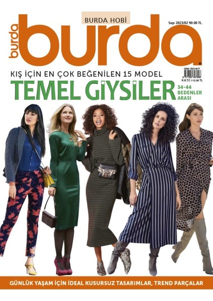 Burda Temel Giysiler 2023/02