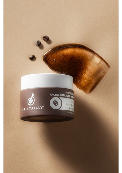 Kolajenli Kahve Çekirdeği Yüz Peeling - Coffee Bean Facial Collagen Peeling 50 ml