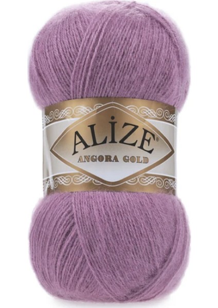 Angora Gold Gül Kurusu 5 Tane Colar : 28