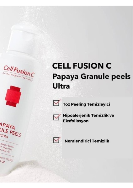 Papaya Granül Enzim Peelıng Toz Temizleyici 50 gr modelleri
