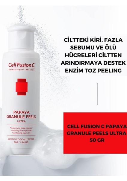 Papaya Granül Enzim Peelıng Toz Temizleyici 50 gr fırsatları