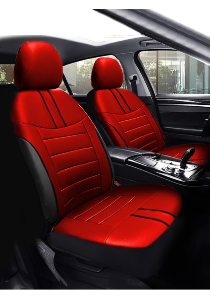 Audi A6 C6 Serisi Uyumlu Binek ve Tic. Araçlar Için Uyumlu Elegance Deri Modüler Koltuk Klf Set
