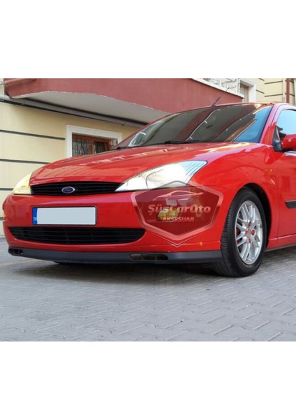 Ford Focus 1 Hb&sedan 1998-2004 Uyumlu Üniversal Laguna Lip Esnek Ön Lip 2 Parça Tampon Altı Dil Karlık Ön Ek