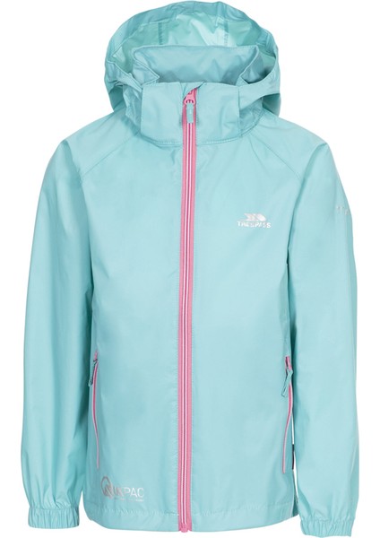 Açık Mavi Erkek Çocuk Mont Qıkpac x - Unısex Kıds Packaway Jkt