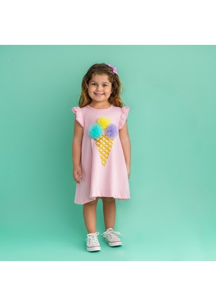 Bebeğim ve Ben Elbise - Pembe Ice Cream modelleri