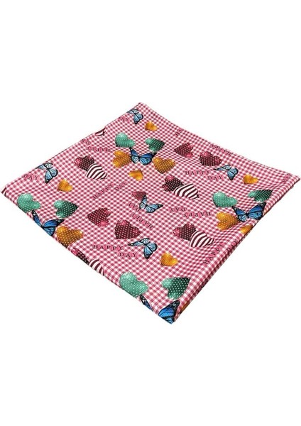 Raşel Sentetik Sofrabezi Dört Tarafı Dikişli 150X150