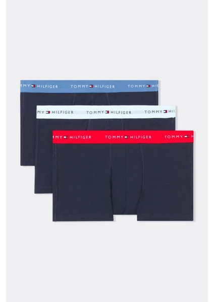 Tommy Hilfiger 3p Wb Trunk Erkek Boxer